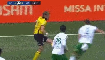 ⚽瑞超半场：索雷尔低射破门，马吉德献世界波，哈马比暂1-1米亚尔比